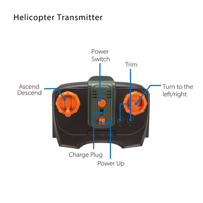 Hot Pursuit Set; I/R Police Helicopter & R/C Street Car